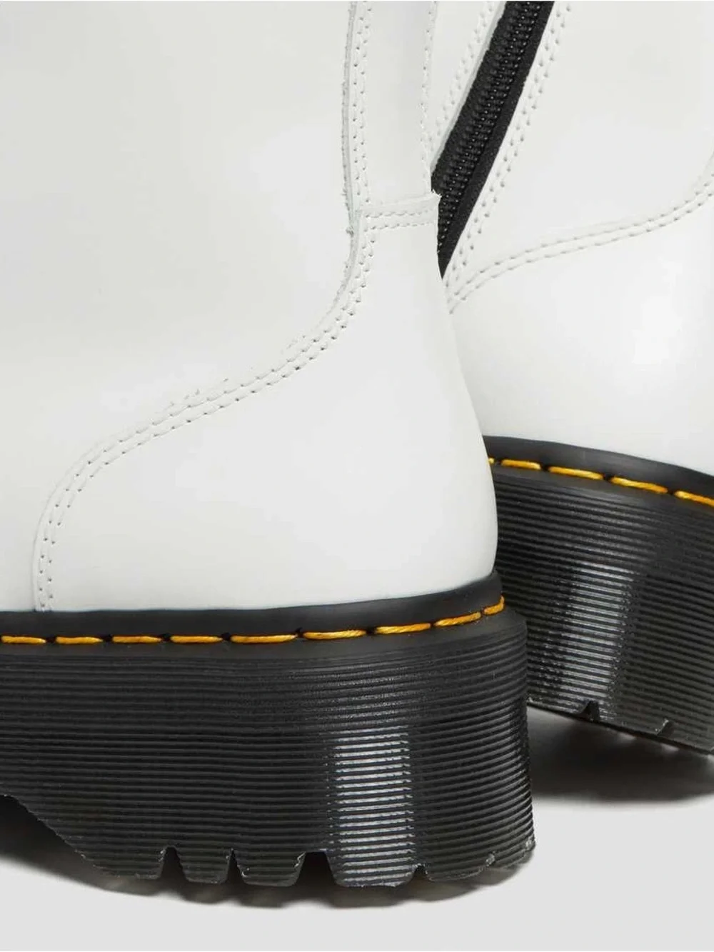 Dr. Martens White Jadon Platform Boots Women’s Size US 7 EU 38